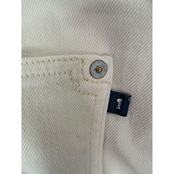 Pilcro Pants Denim Jean 32 Beige The Breaker Relaxed Chino Cropped Cotton Casual - Picture 4 of 8